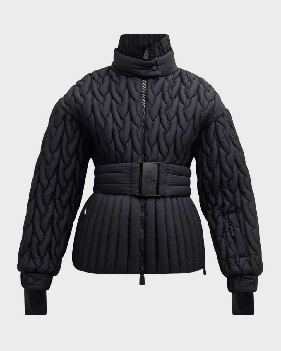 Maipo Braided Stitch Puffer Jacket