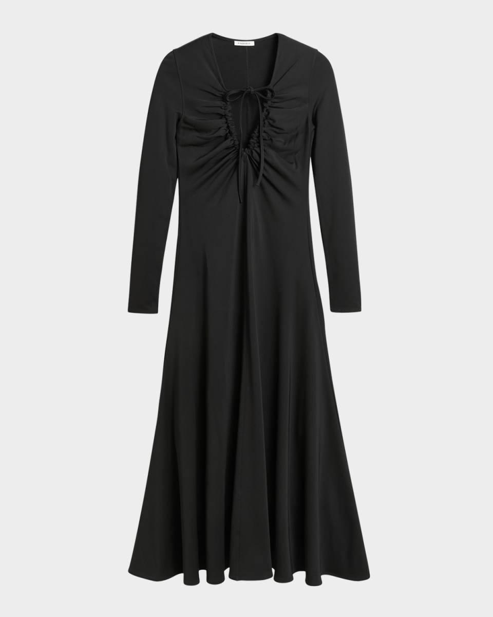 Deija Cutout A-Line Midi Dress