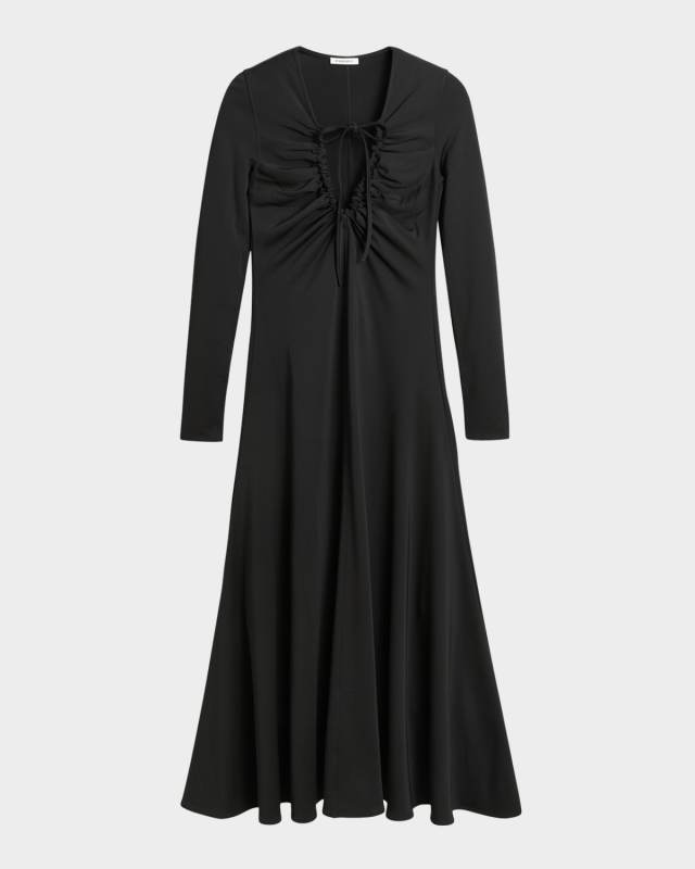 Deija Cutout A-Line Midi Dress