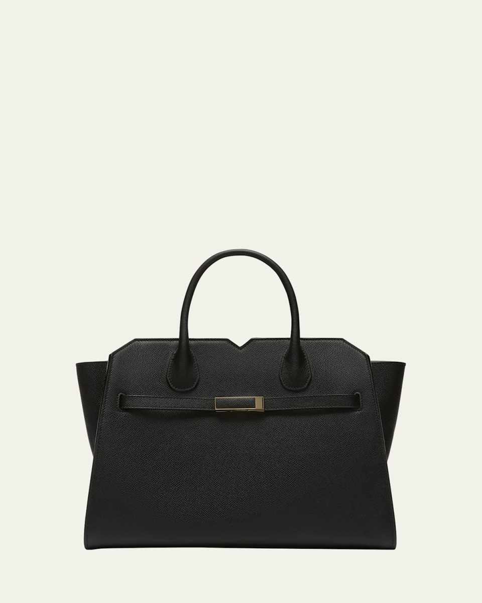 Milano Medium Leather Tote Bag