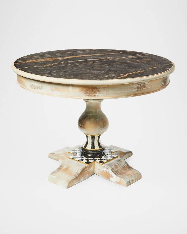Tuscan Farm 39" Round Pedestal Dining Table