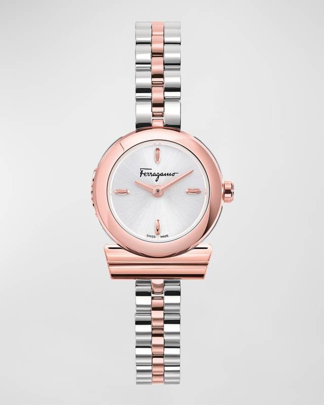 22.5mm Gancino Watch with Bracelet Strap