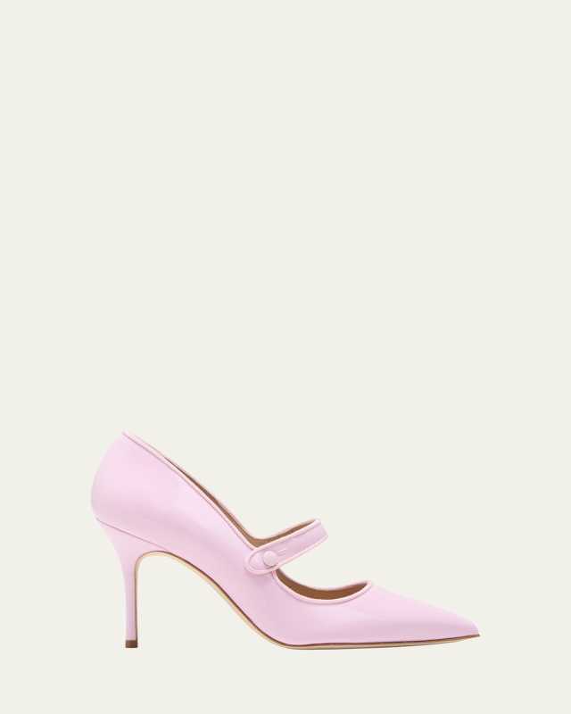 Fabio Patent Mary Jane Pumps