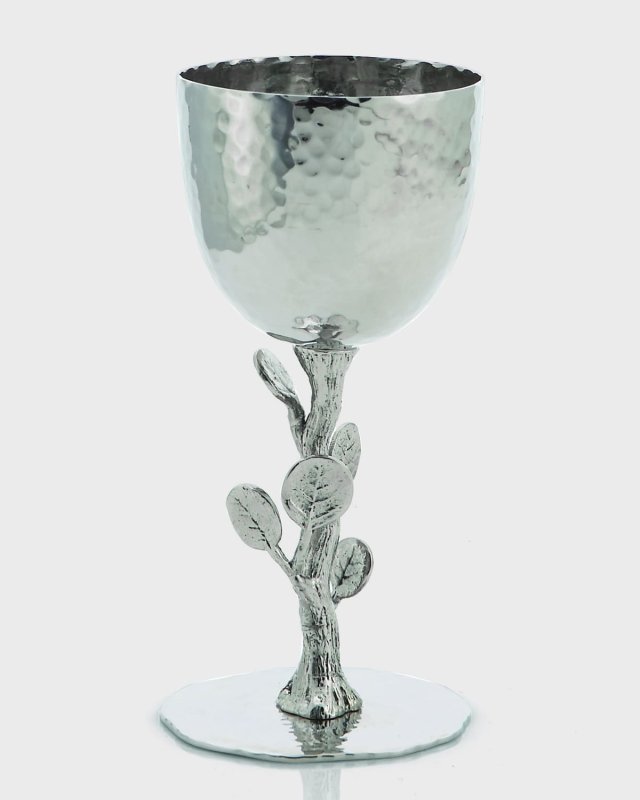 Botanical Leaf Kiddush Cup