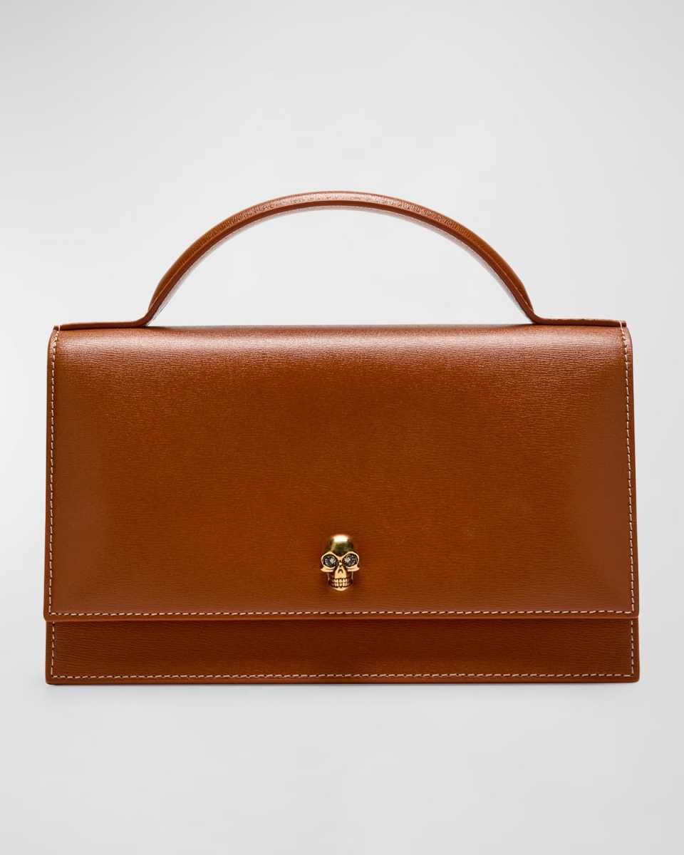 Medium Skull Top-Handle Bag