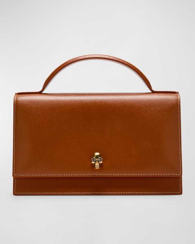 Medium Skull Top-Handle Bag