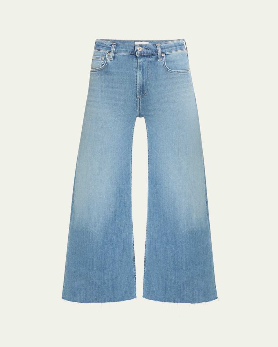 Lyra Cropped Wide-Leg Jeans