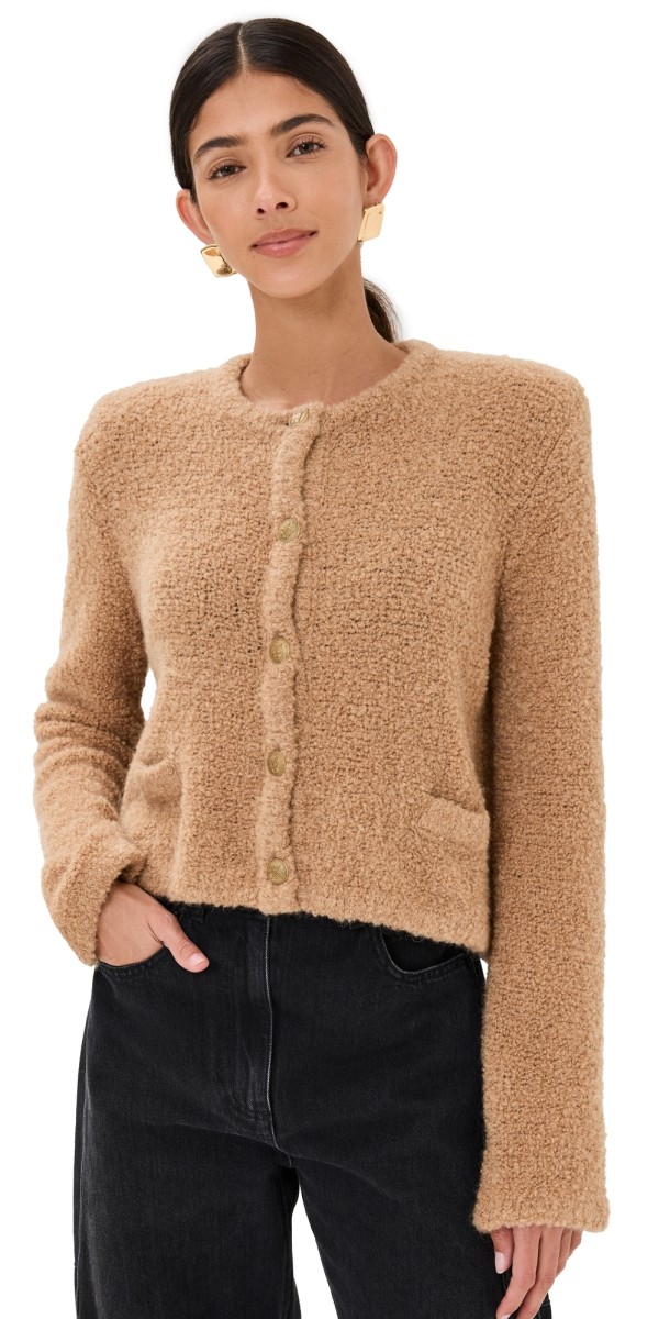 HALFBOY Alice Cardigan Croissant