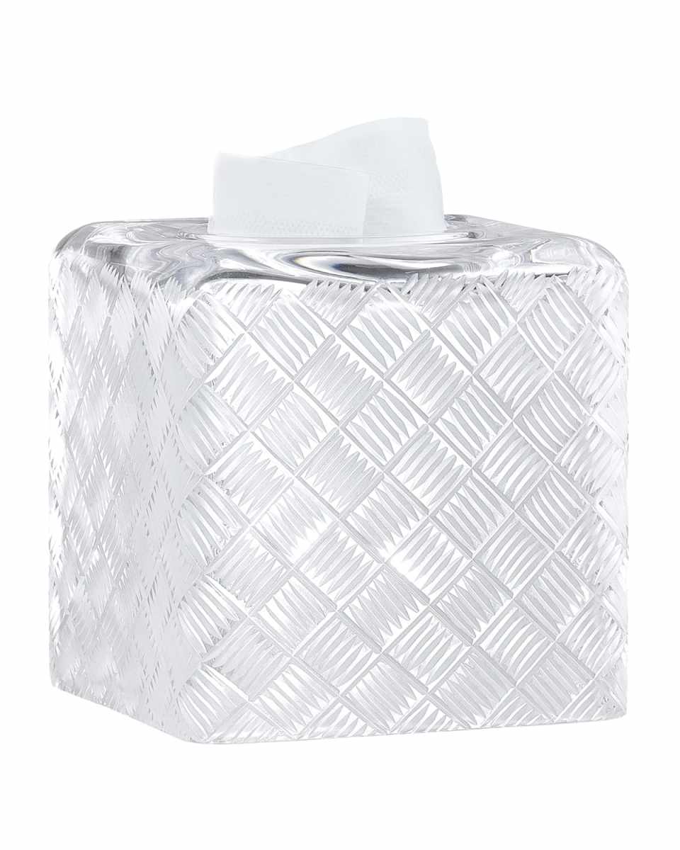 Basket Weave Tissue Box Cover