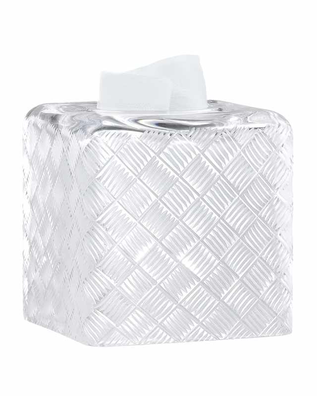 Basket Weave Tissue Box Cover