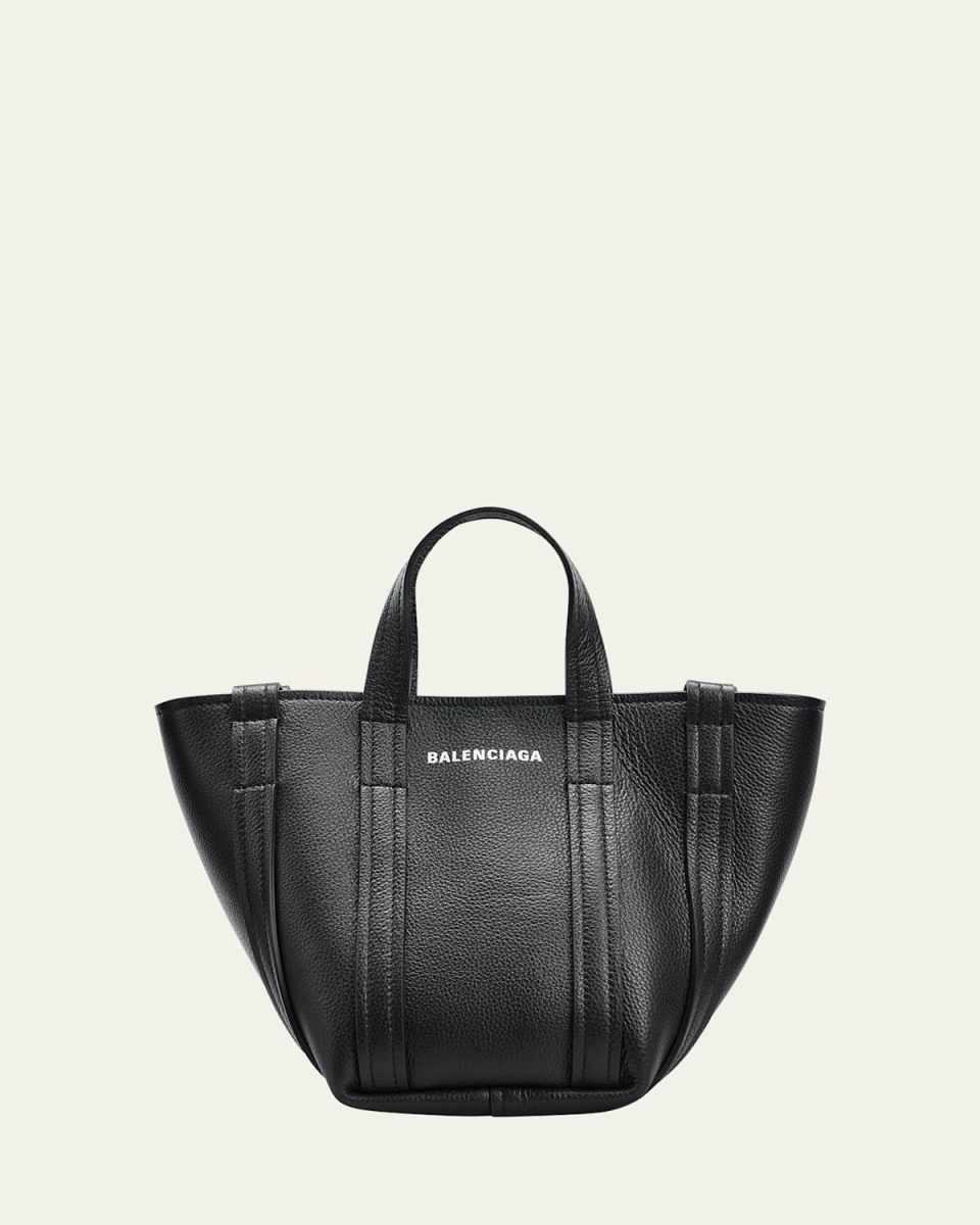 XS Everyday Grained Leather Tote Crossbody Bag