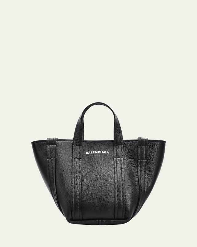 XS Everyday Grained Leather Tote Crossbody Bag
