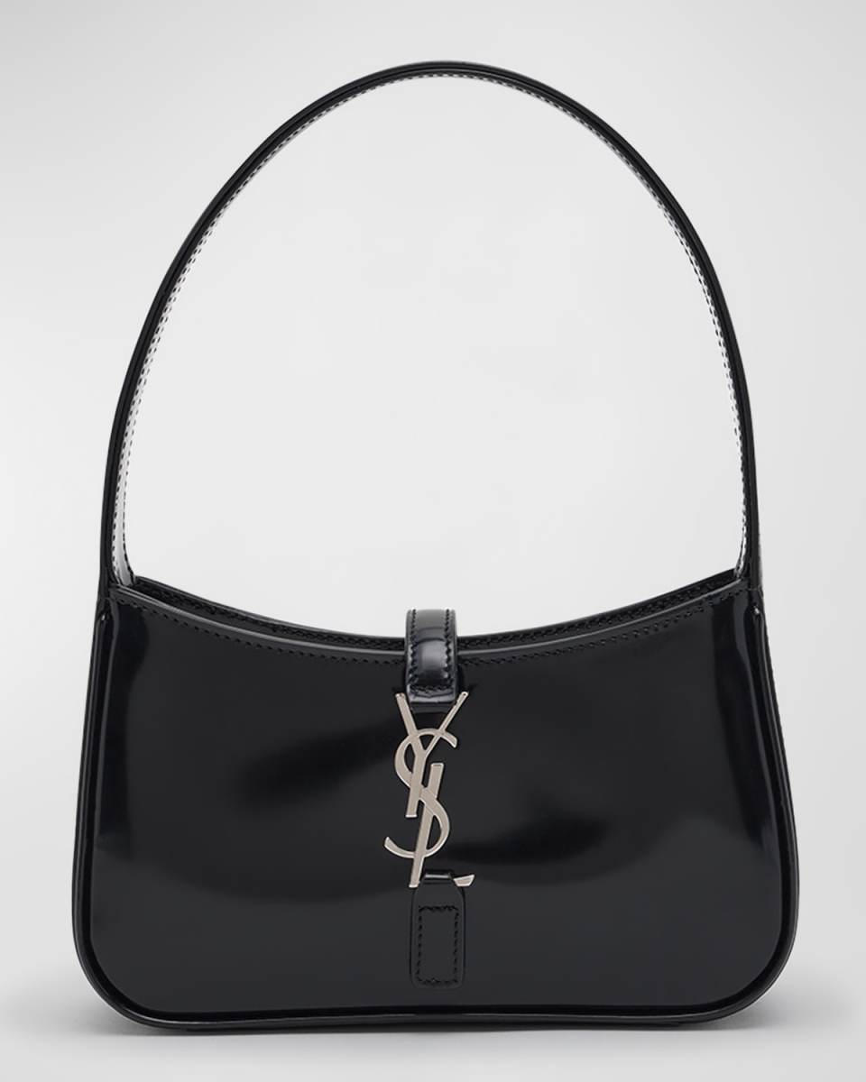Le 5 A 7 Mini YSL Shoulder Bag in Patent Leather