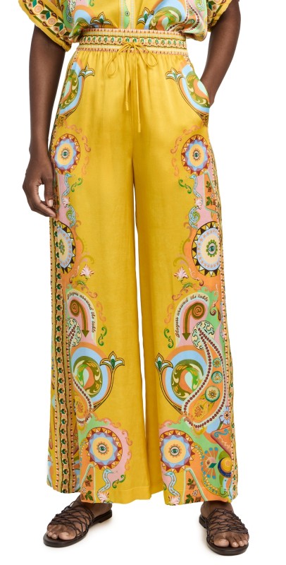ALÉMAIS Pinball Silk Pants Multi