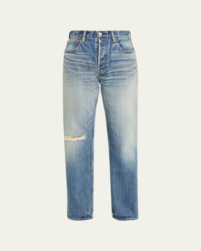 Mckellar Selvedge Wide Straight Jeans