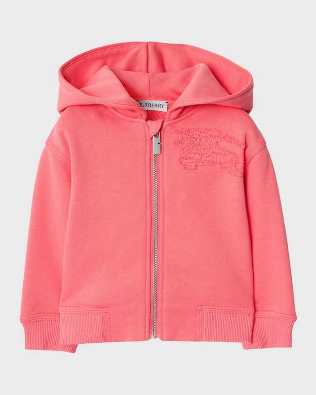 Girl's Clyde Equestrian Knight Design Hoodie, Size 6M-2