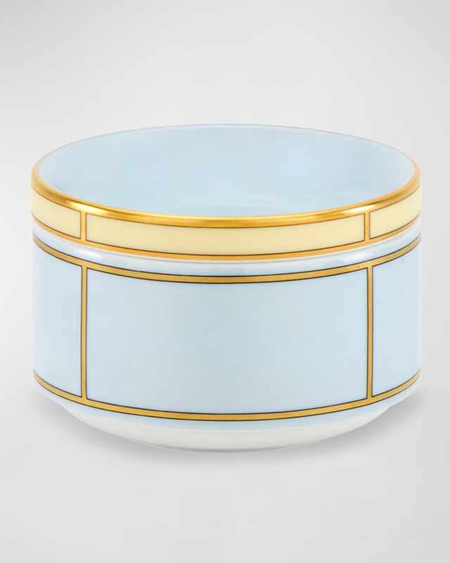 Diva Sugar Bowl with Cover, Celeste