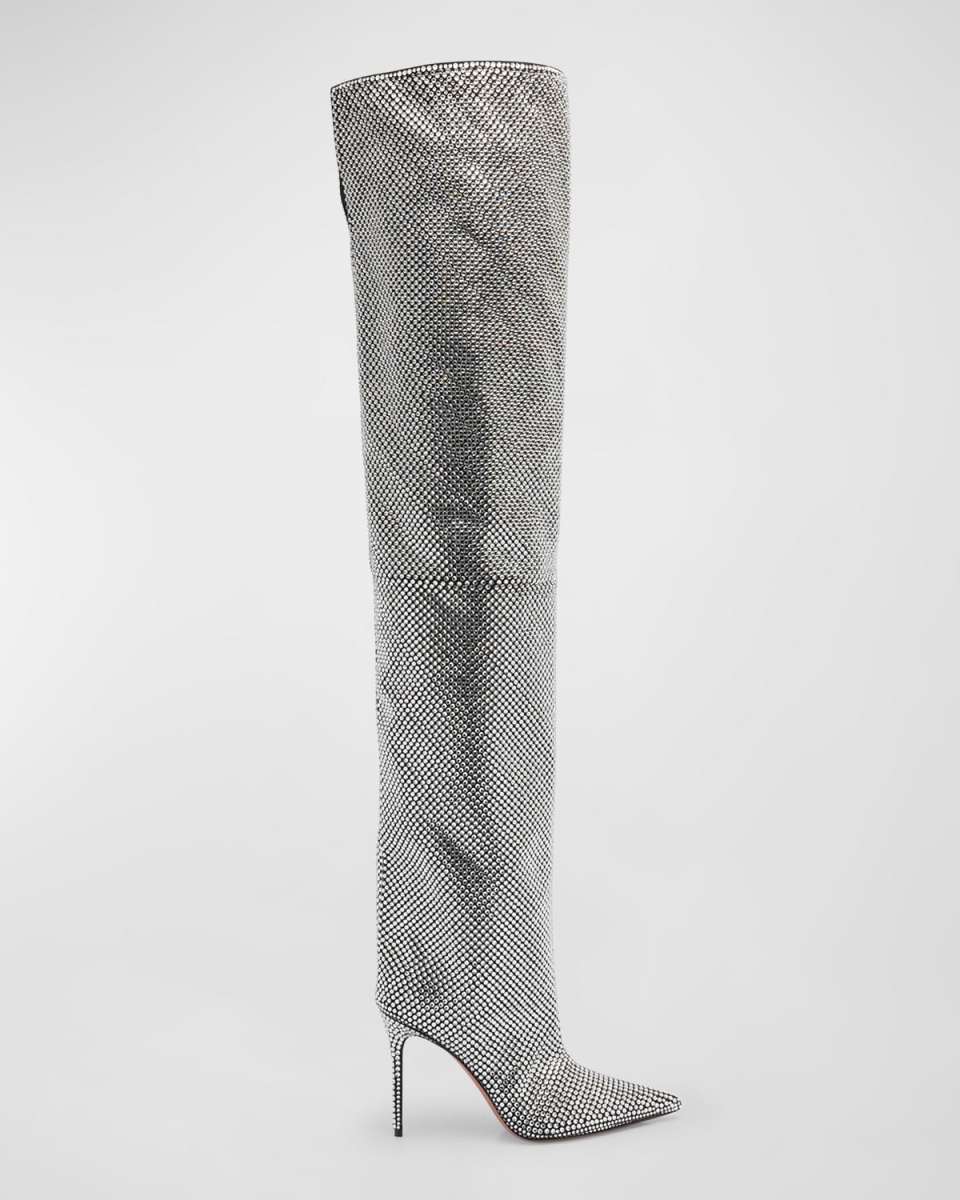 Fiona Crystal Over-The-Knee Boots