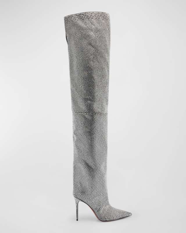 Fiona Crystal Over-The-Knee Boots