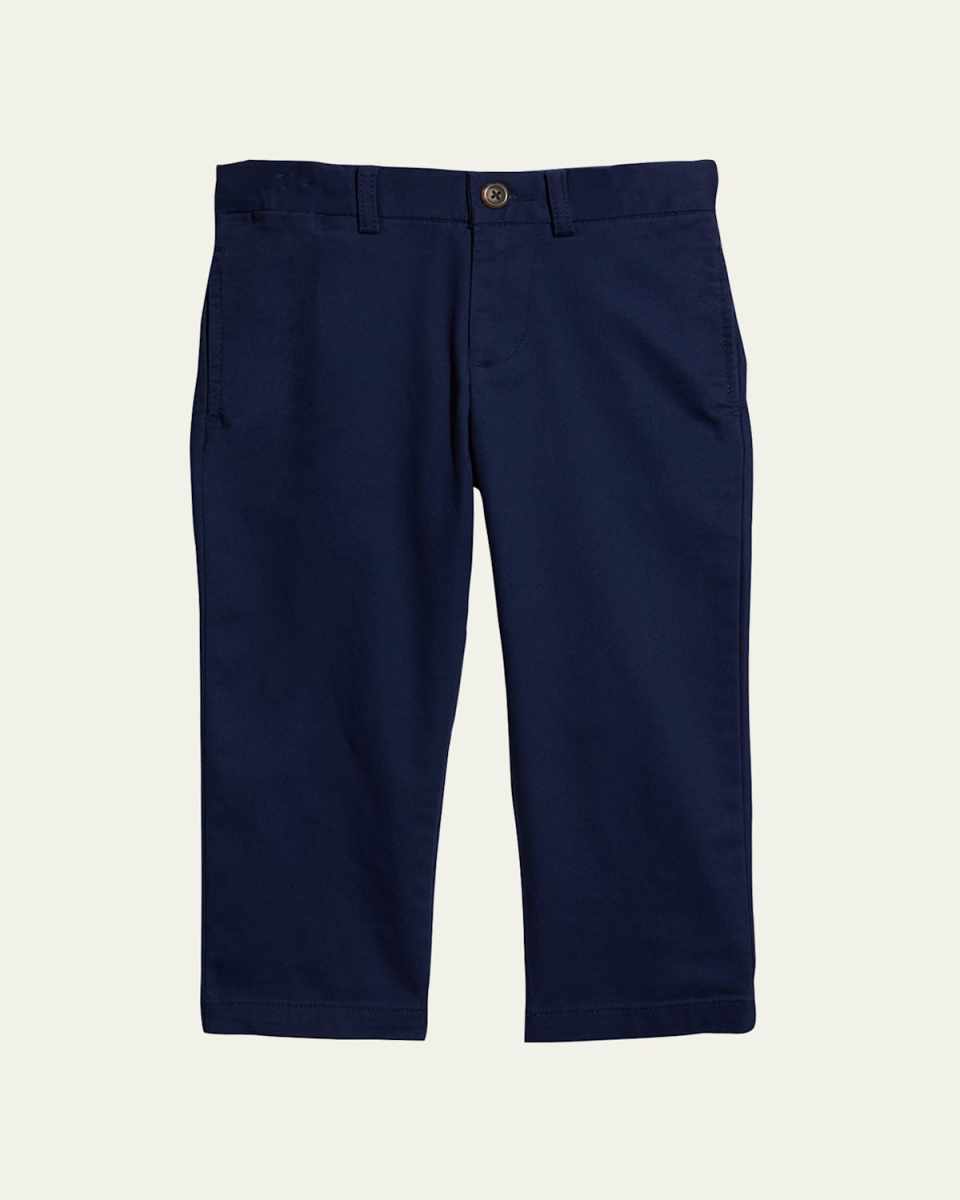 Boy's Flat Front Chino Pants, Size 2-