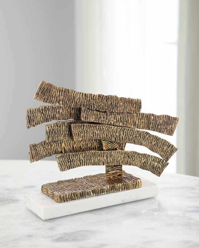 Crinkle Swoosh Sculpture