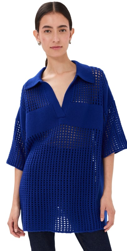 LISA YANG Lei Sweater Bright Indigo