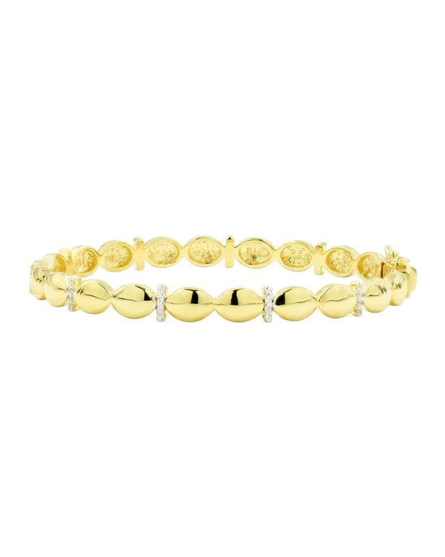 Flat Disc Hinge Bangle