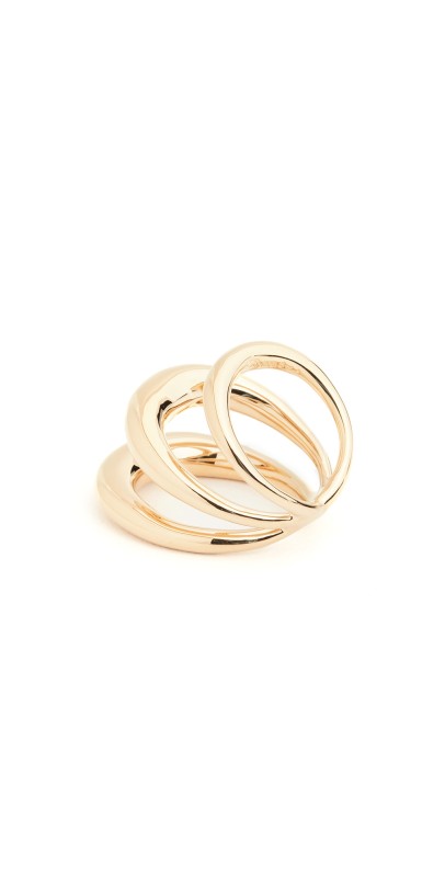 Charlotte Chesnais Echo Ring Yellow Vermeil