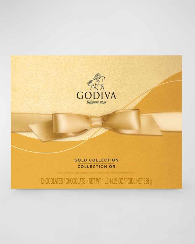 Chocolatier Gold Gift Box, 72 Count