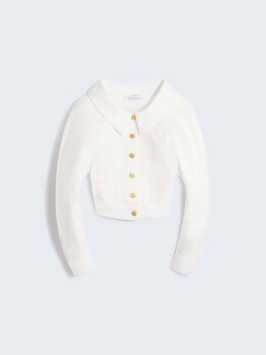 Schiaparelli DROP-SHOULDER DENIM JACKET