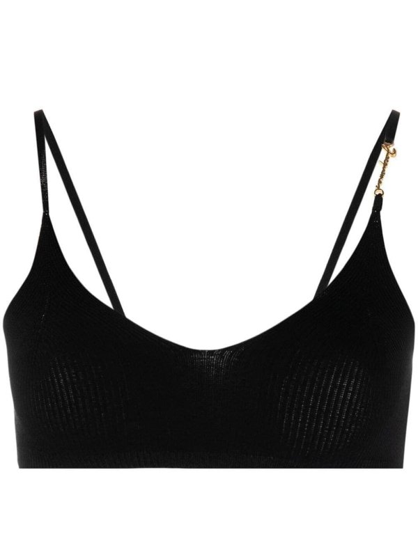 Le Bandeau Pralu knitted bralette