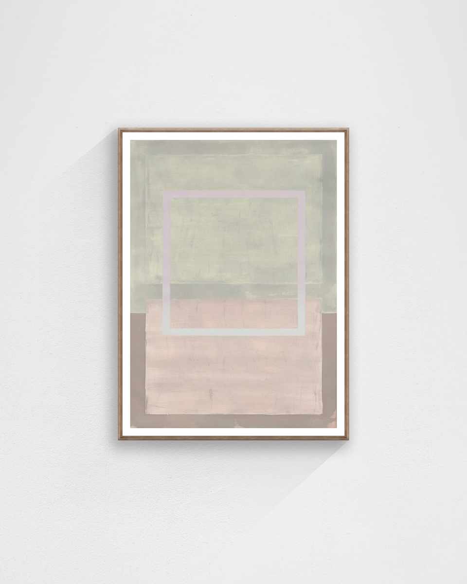 "Pink Shoes" Framed Giclee by Phil Lancaster, 37" x 50"