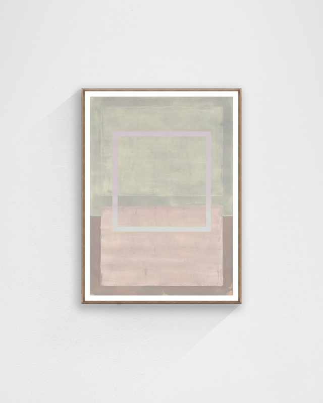 "Pink Shoes" Framed Giclee by Phil Lancaster, 37" x 50"