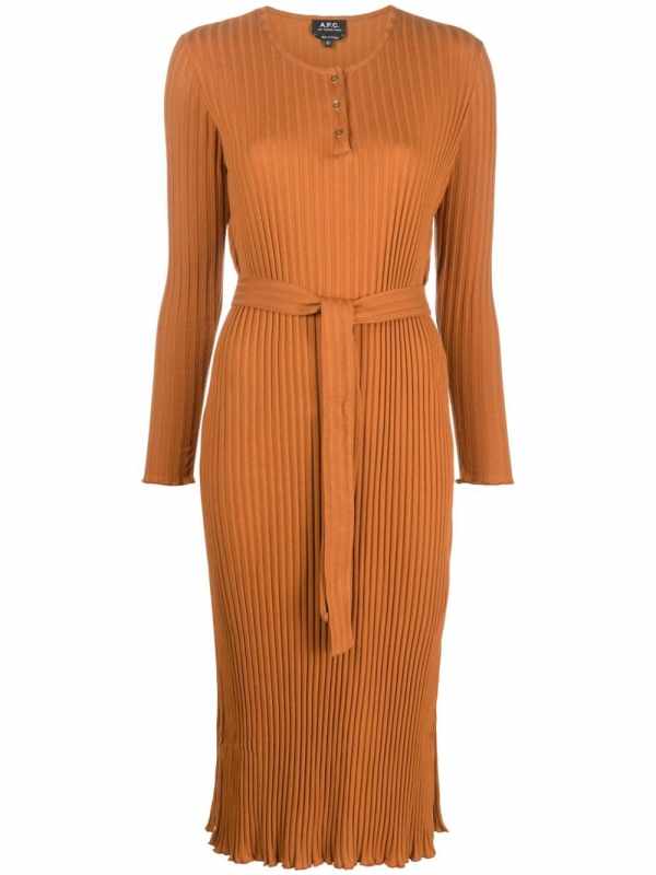 Sandi ribbed knit dress