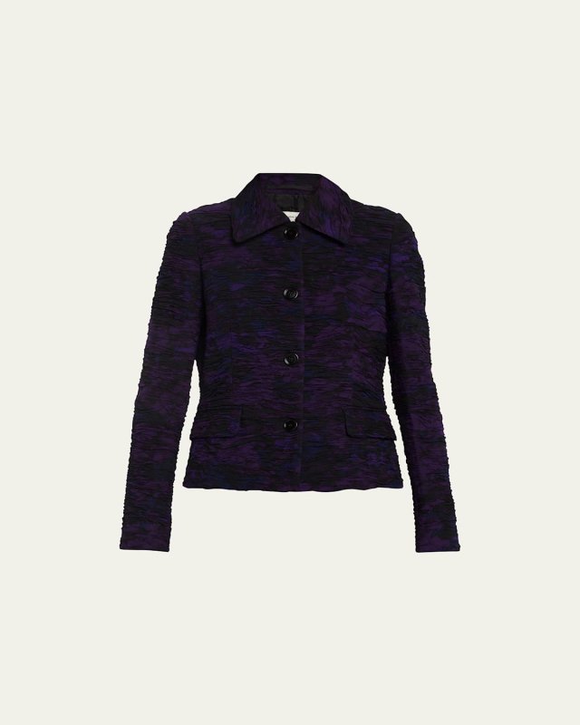 Vetty Ruched Tailored Jacket