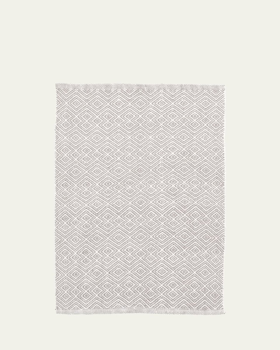 Annabelle Grey Handwoven Indoor/Outdoor Rug, 10' x 14'