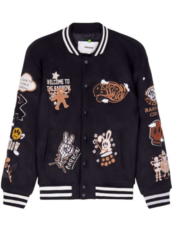 patch bomber jacket