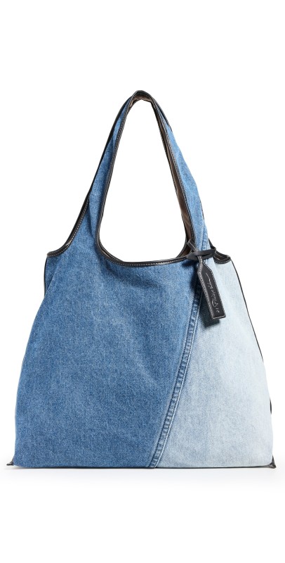 3.1 Phillip Lim Denim Market Tote Indigo