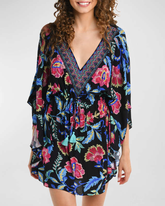 Midnight V-Neck Caftan