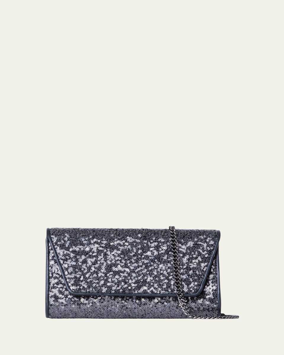 Anouk Small Sequins Clutch Bag