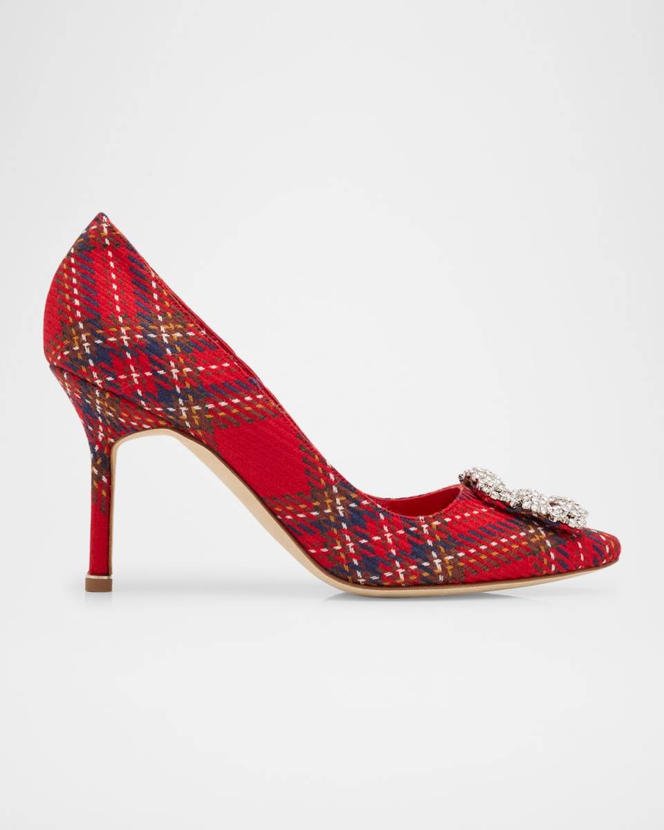 Hangisi Multi Woven Buckle Pumps