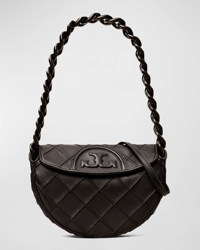 Fleming Mini Crescent Shoulder Bag