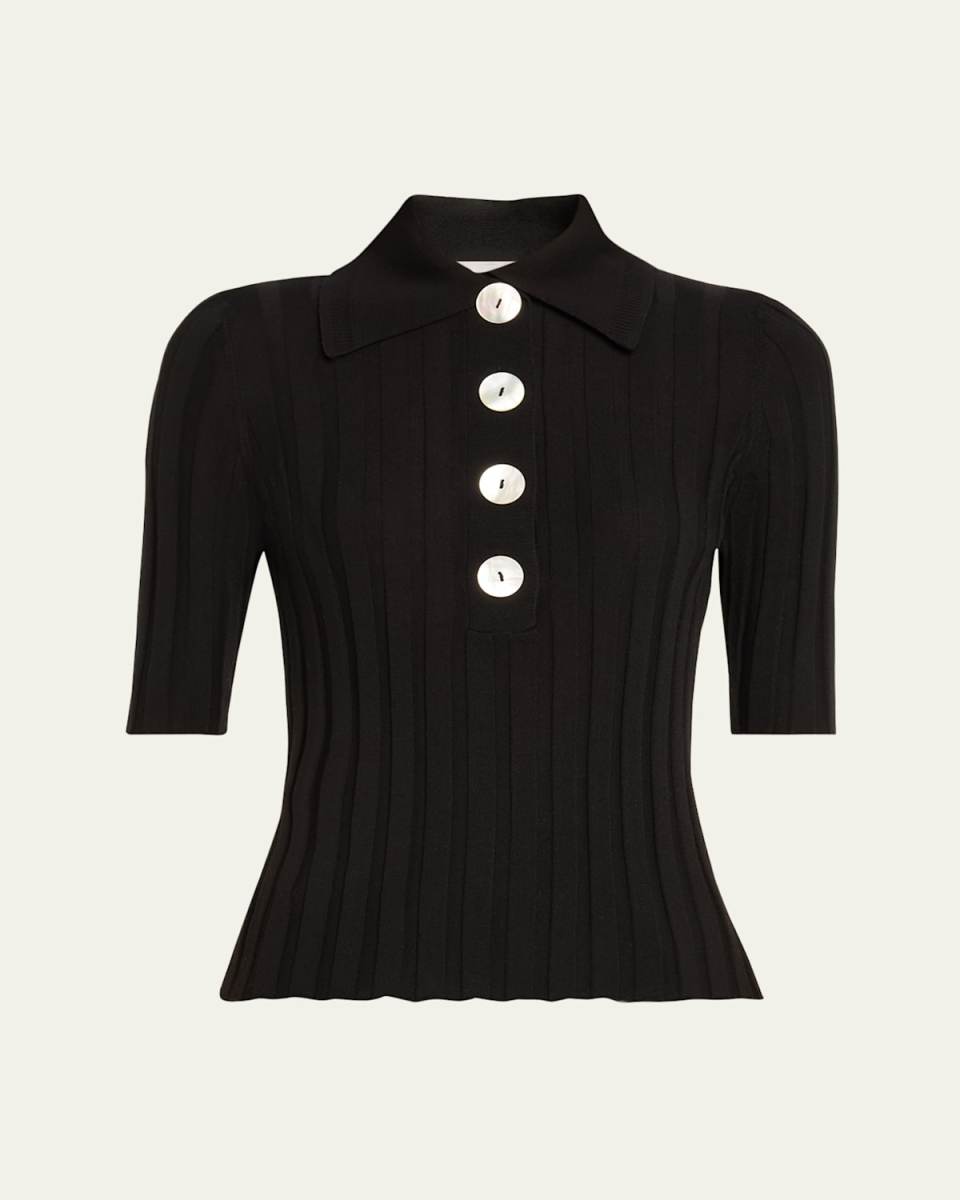 Sugarman Polo Wool Top
