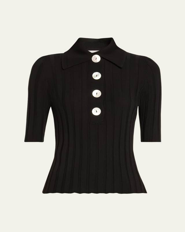Sugarman Polo Wool Top