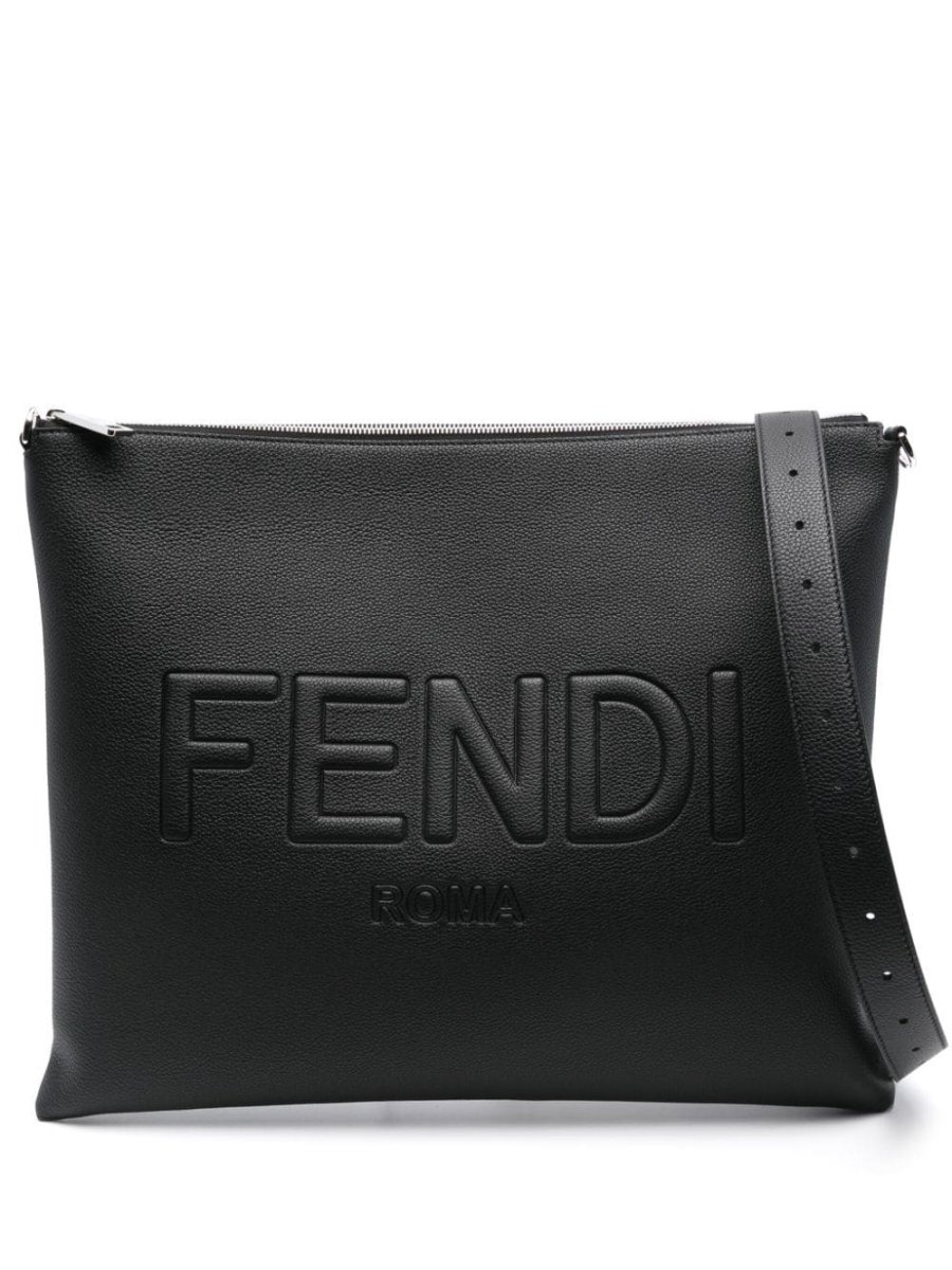 Fendi After leather shoulder bag