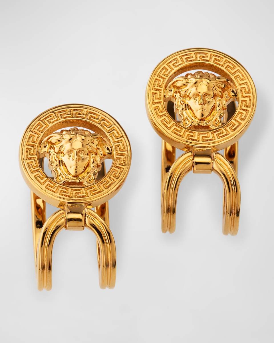 Medusa 95 Brass Earrings