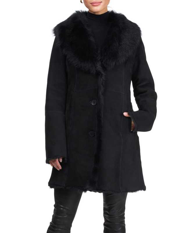 Toscana Shearling Lamb Stroller Coat