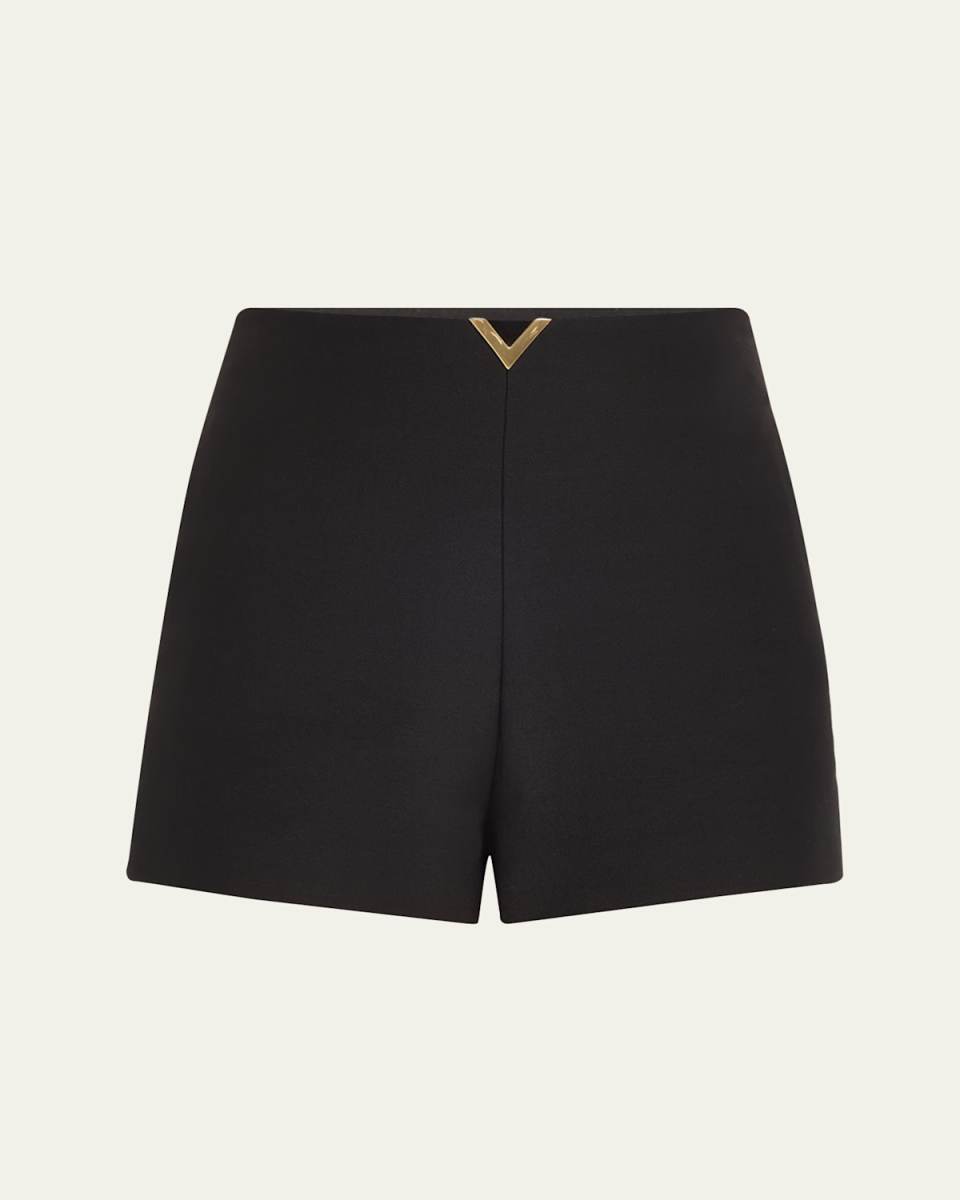 V Logo Hardware Shorts