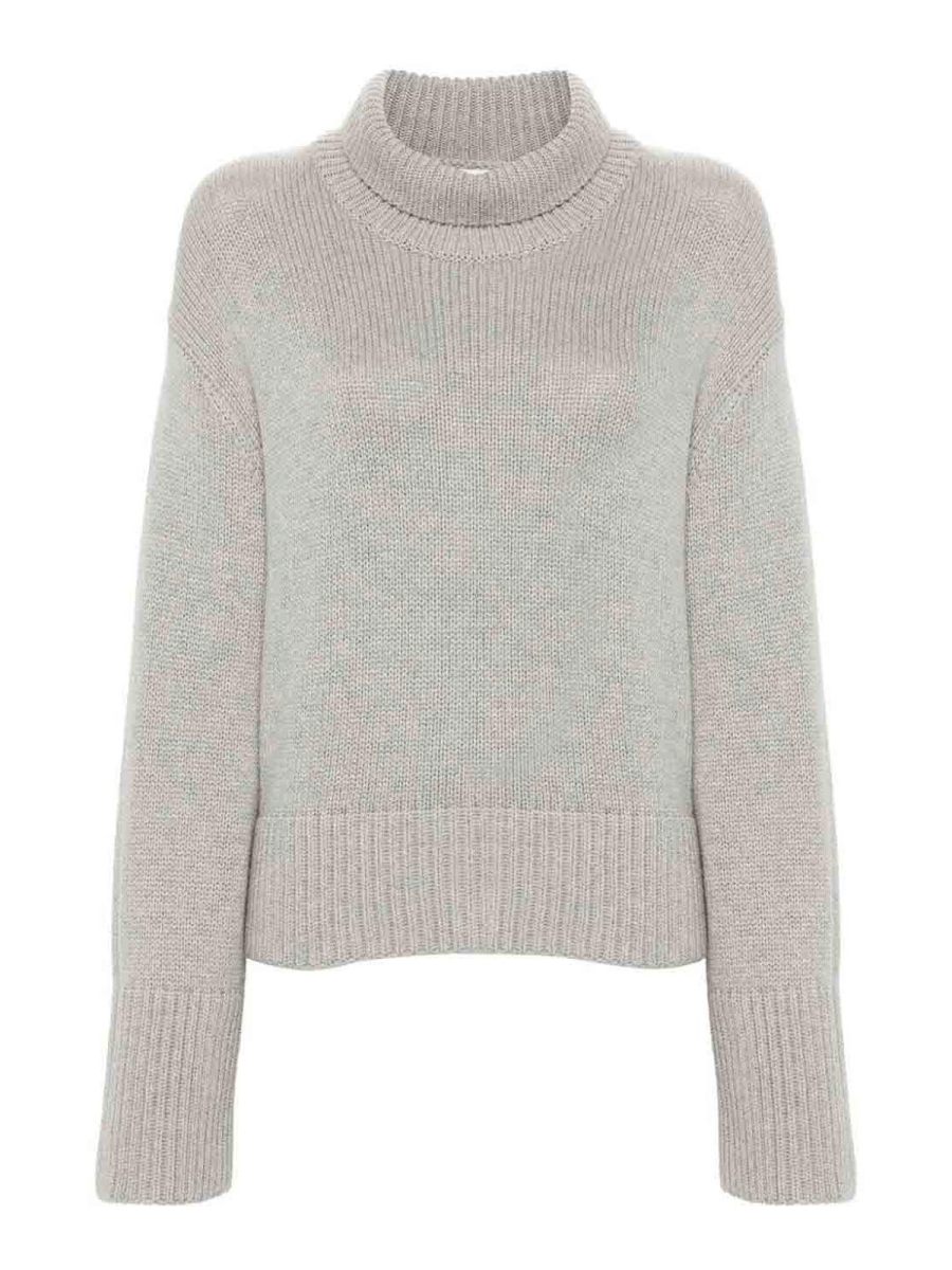 Lisa Yang Pull Col Rond - Gris