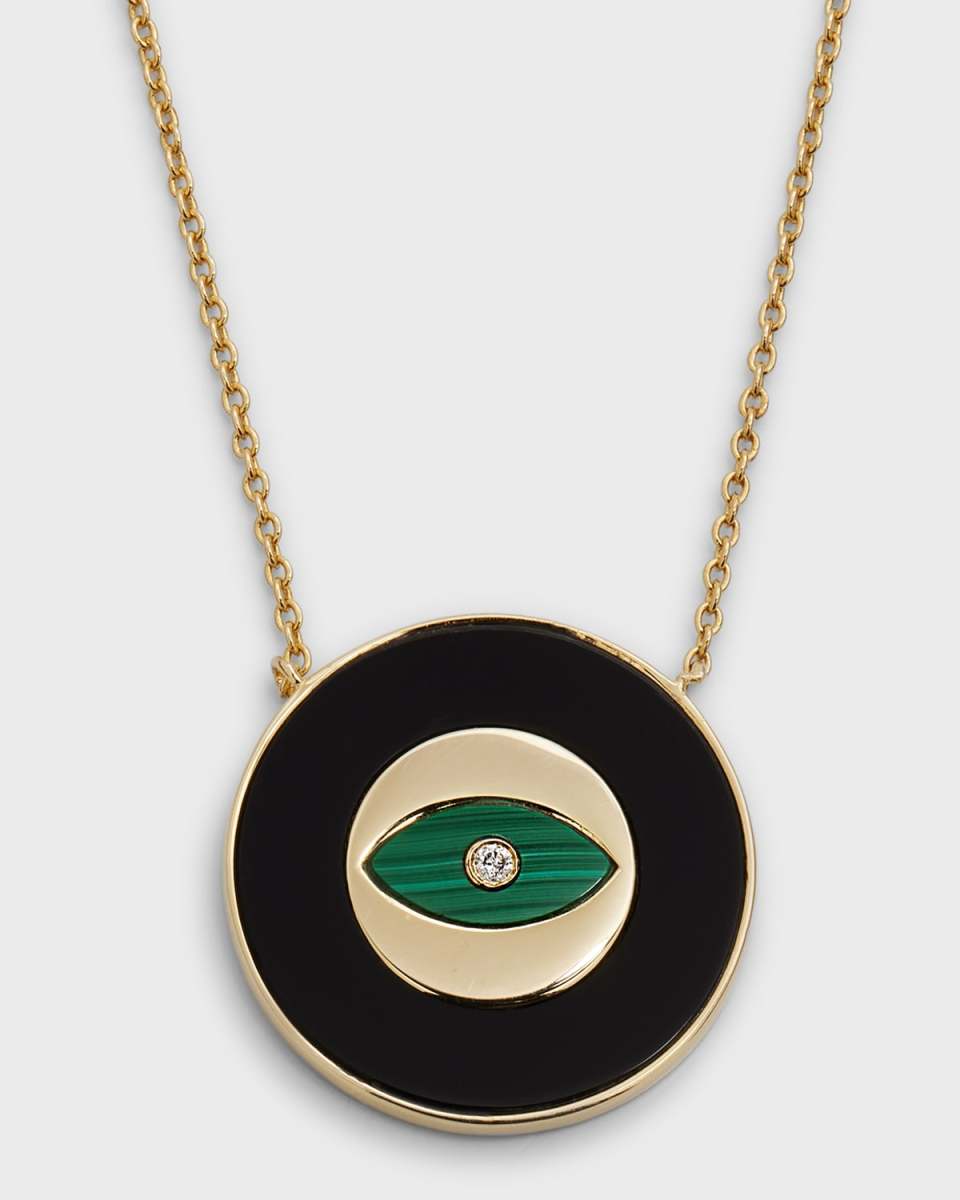 Yani Evil Eye Pendant Necklace